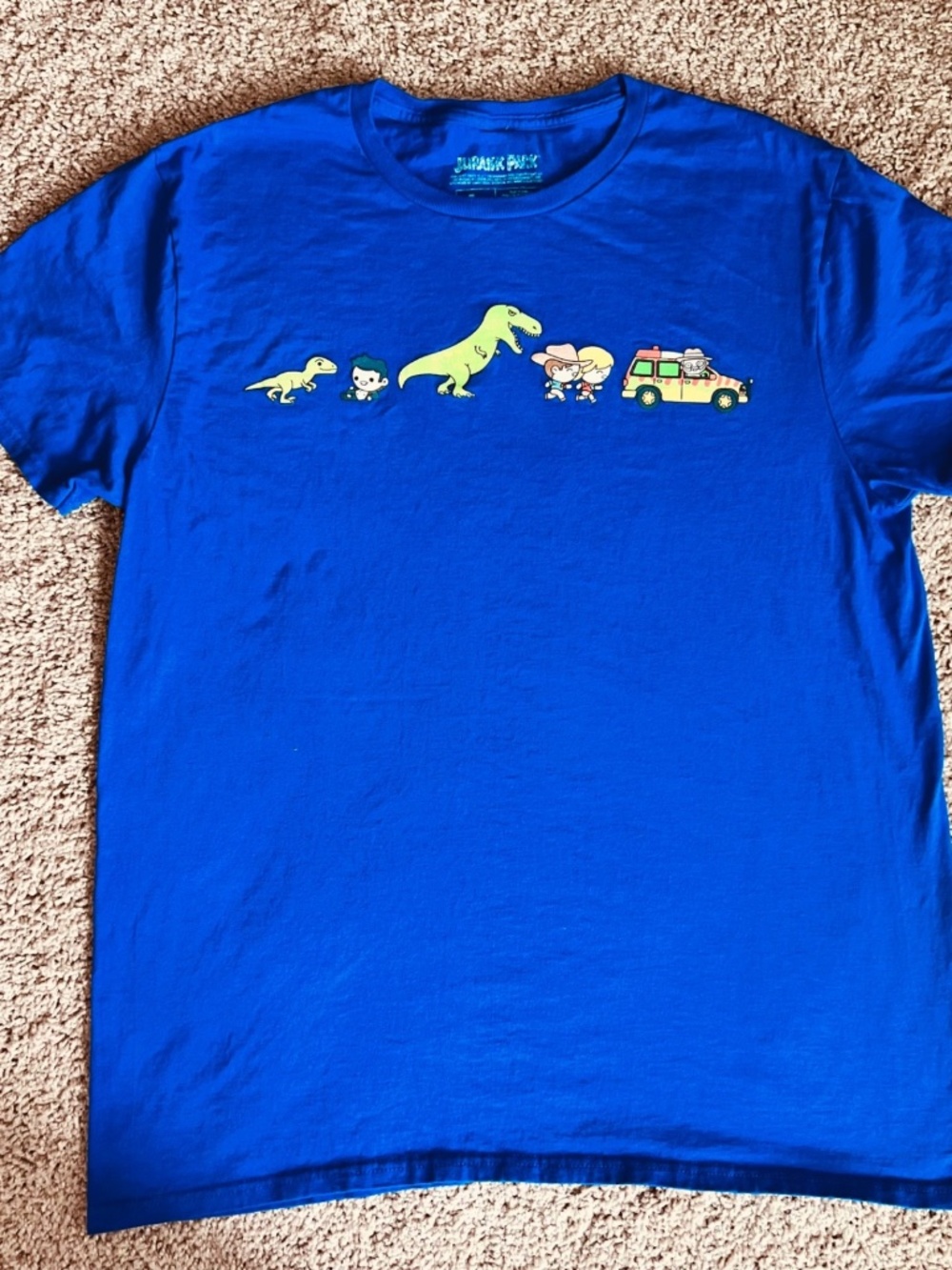 JURASSIC PARK LOOTWEAR LOOT CRATE T-SHIRT-S LARGE LOOTCRATE RAPTOR T-REX